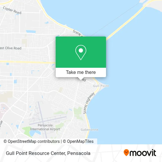 Gull Point Resource Center map