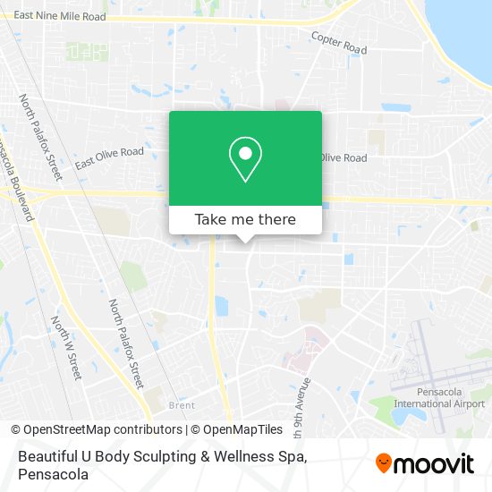 Mapa de Beautiful U Body Sculpting & Wellness Spa