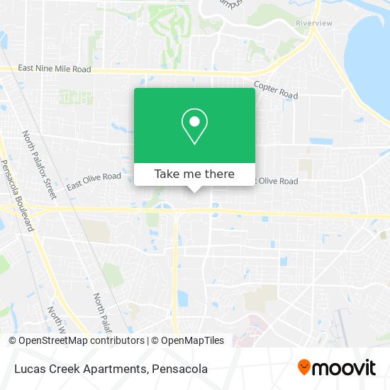 Lucas Creek Apartments map