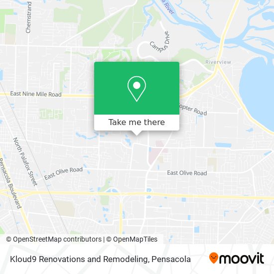 Kloud9 Renovations and Remodeling map