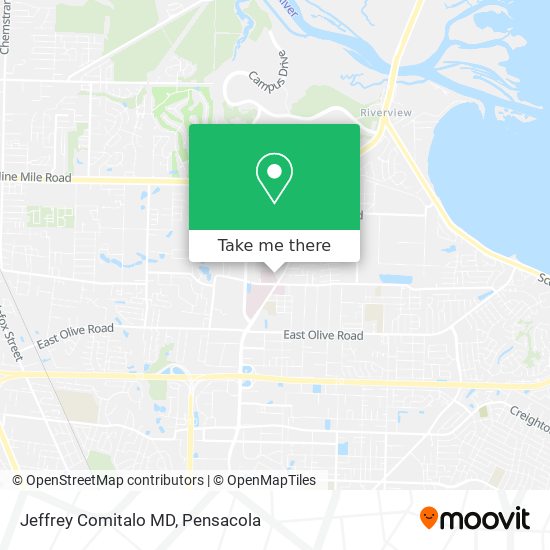 Mapa de Jeffrey Comitalo MD