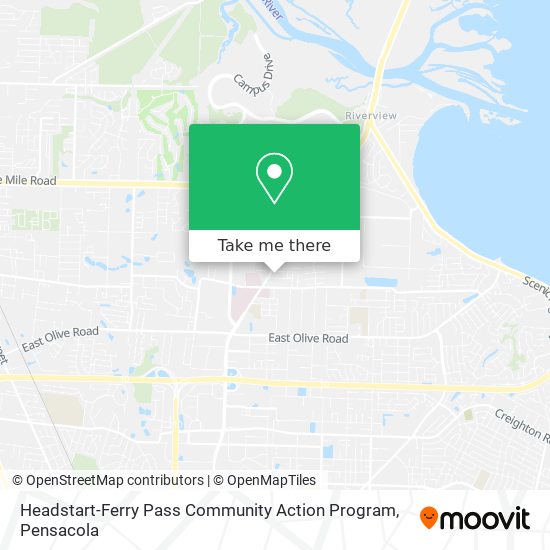 Headstart-Ferry Pass Community Action Program map