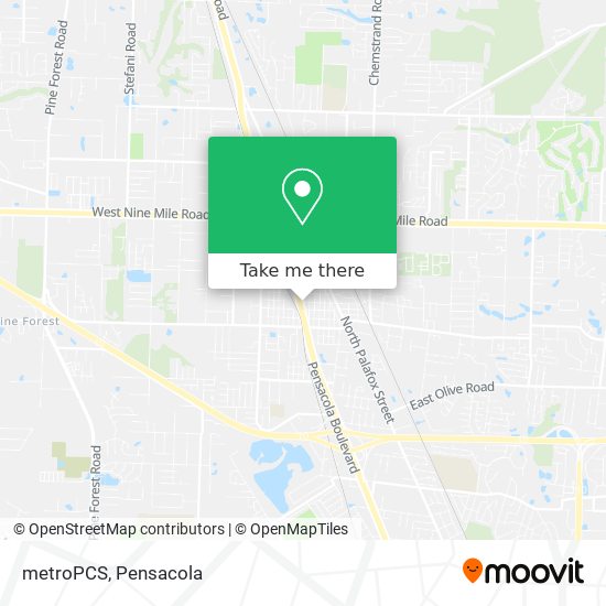 metroPCS map