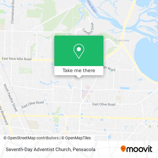 Seventh-Day Adventist Church map