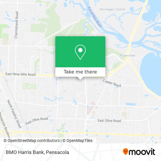 BMO Harris Bank map