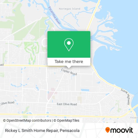 Rickey L Smith Home Repair map