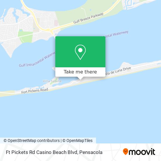 Ft Pickets Rd Casino Beach Blvd map