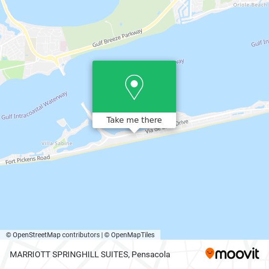 MARRIOTT SPRINGHILL SUITES map