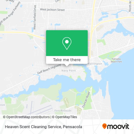 Mapa de Heaven Scent Cleaning Service