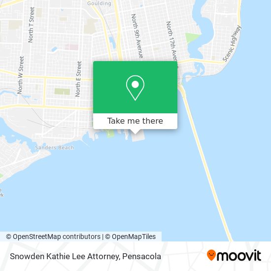 Snowden Kathie Lee Attorney map