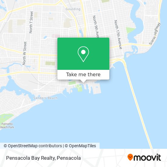 Mapa de Pensacola Bay Realty