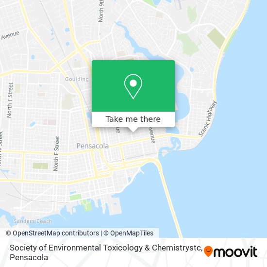 Society of Environmental Toxicology & Chemistrystc map