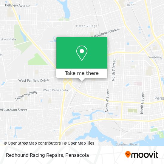 Mapa de Redhound Racing Repairs