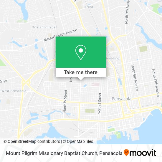 Mount Pilgrim Missionary Baptist Church map