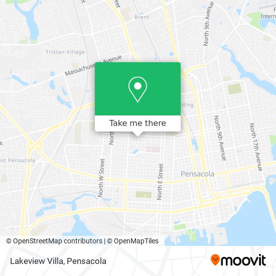 Lakeview Villa map