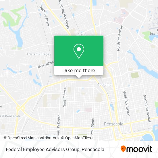 Federal Employee Advisors Group map