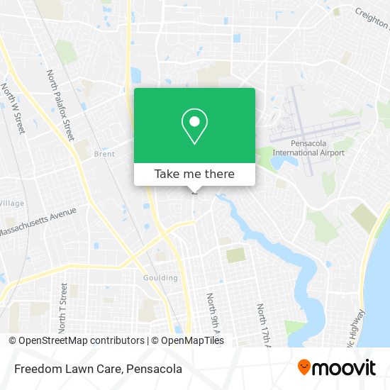 Freedom Lawn Care map