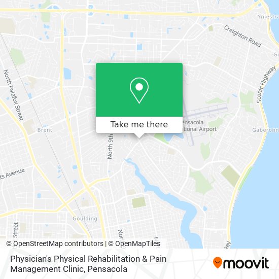 Mapa de Physician's Physical Rehabilitation & Pain Management Clinic