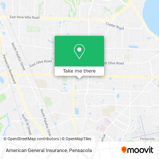 Mapa de American General Insurance