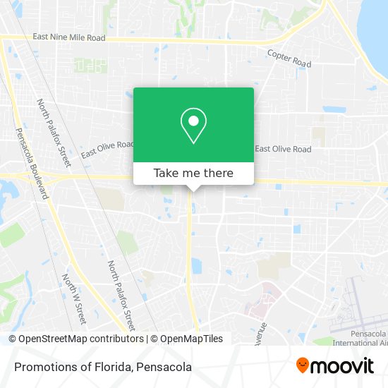 Promotions of Florida map