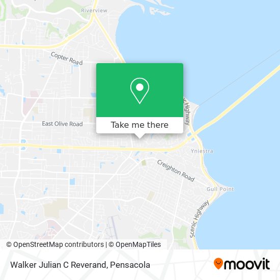 Mapa de Walker Julian C Reverand