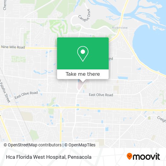 Hca Florida West Hospital map
