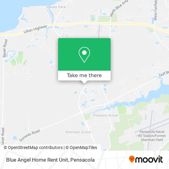 Blue Angel Home Rent Unit map