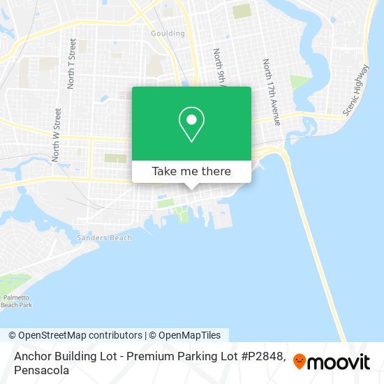 Mapa de Anchor Building Lot - Premium Parking Lot #P2848