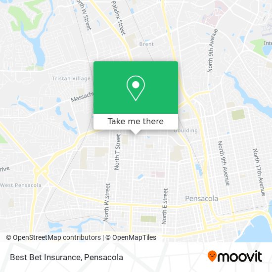 Best Bet Insurance map