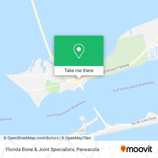 Florida Bone & Joint Specialists map