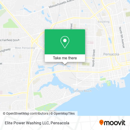 Elite Power Washing LLC map