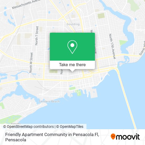 Friendly Apartment Community in Pensacola Fl map
