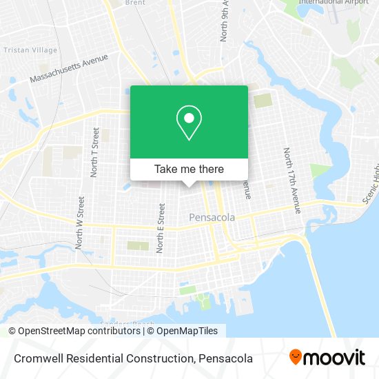 Cromwell Residential Construction map