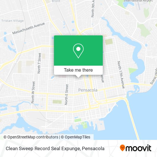 Clean Sweep Record Seal Expunge map