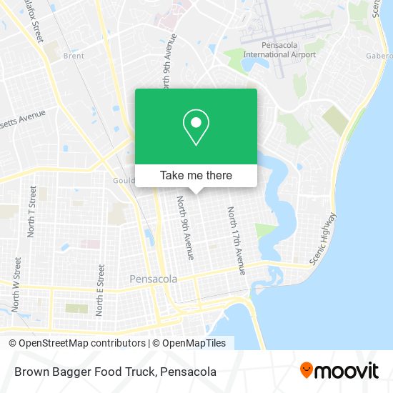 Brown Bagger Food Truck map