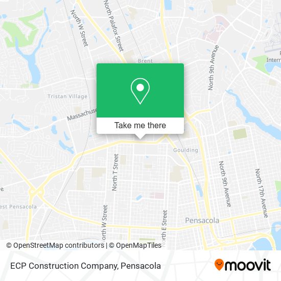 ECP Construction Company map