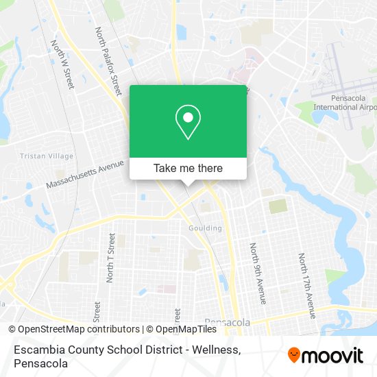 Mapa de Escambia County School District - Wellness