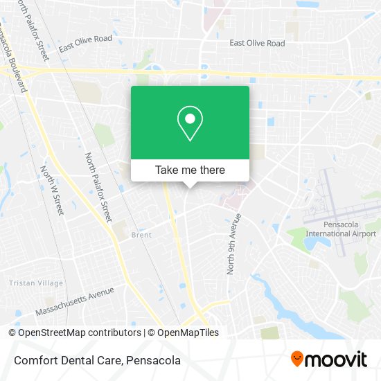 Comfort Dental Care map