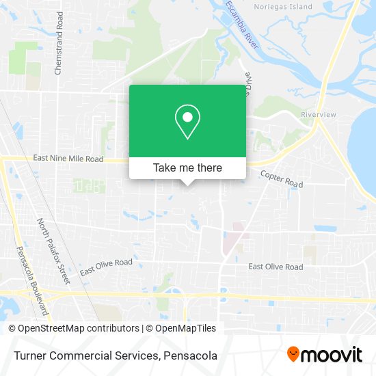 Turner Commercial Services map