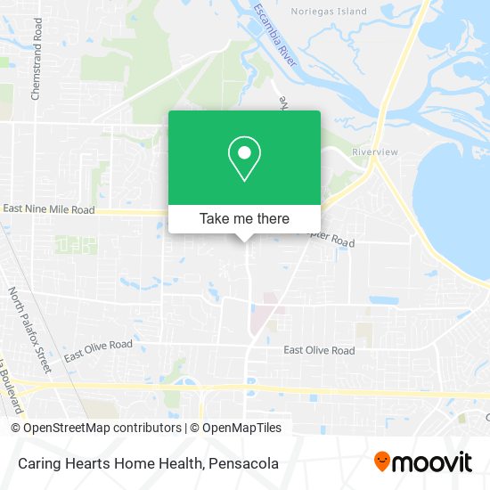 Caring Hearts Home Health map