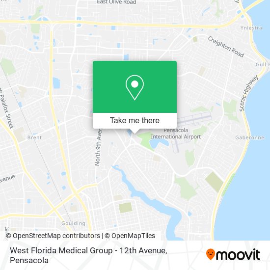 West Florida Medical Group - 12th Avenue map
