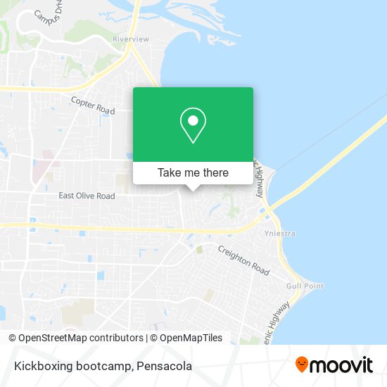 Mapa de Kickboxing bootcamp