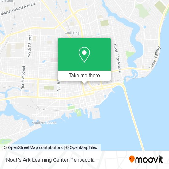 Noah's Ark Learning Center map