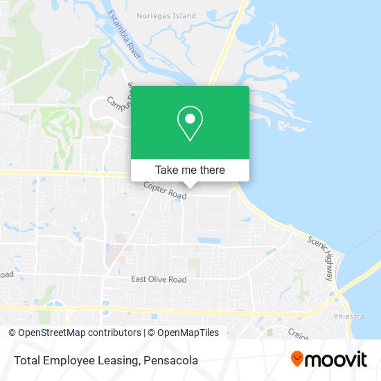 Total Employee Leasing map