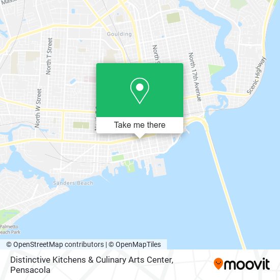 Distinctive Kitchens & Culinary Arts Center map