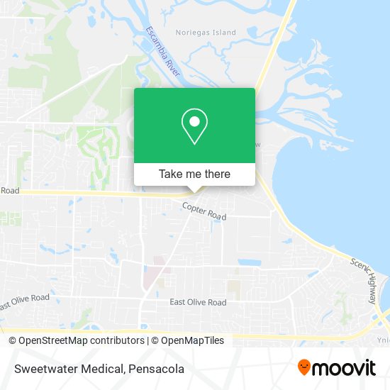 Sweetwater Medical map