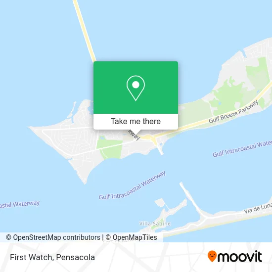 First Watch map