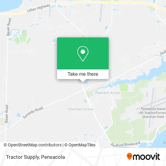 Tractor Supply map