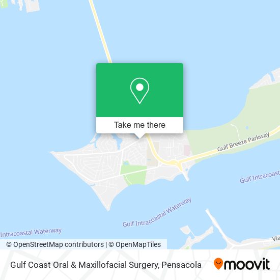 Gulf Coast Oral & Maxillofacial Surgery map