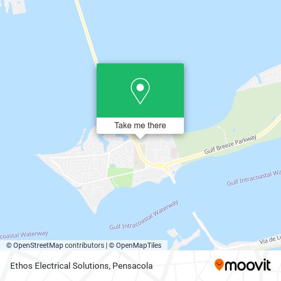 Ethos Electrical Solutions map